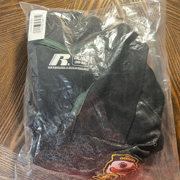 Brand New Oregon Ducks Polo Shirt Russell Brand XXL - Picture 3 of 3